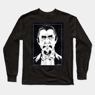 MURDER LEGENDRE - White Zombie (Black and White) Long Sleeve T-Shirt